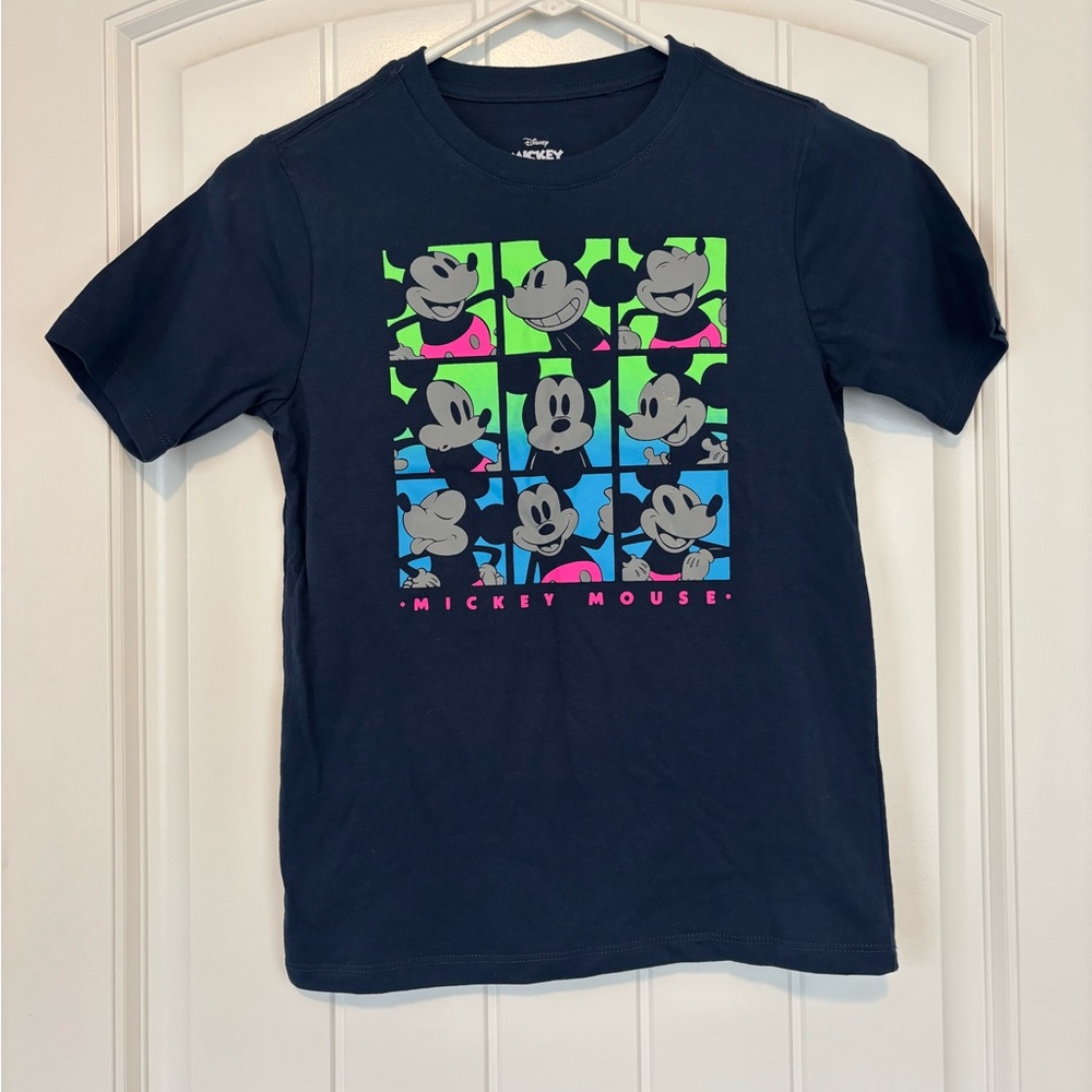 Disney Mickey Mouse Dark blue Kids T-Shirt Size Medium 8 NWT